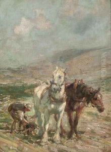 On the Sussex Downs by Nathaniel Hughes John Baird