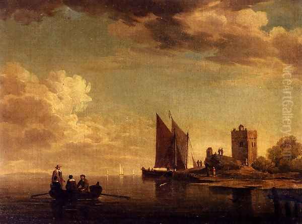 Two Views Of Blankenburg Castle Off The Coast Of Flanders (Pic 1) - view 1