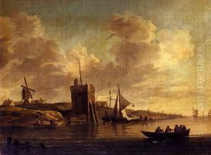 Two Views Of Blankenburg Castle Off The Coast Of Flanders (Pic 2)