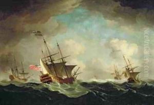 A Squadron Going to Windward