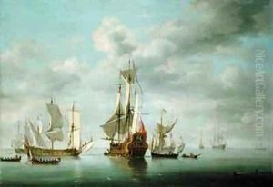 Warships Becalmed