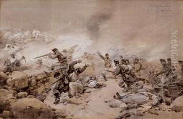 Batalla De La Guerra De Africa - view 1