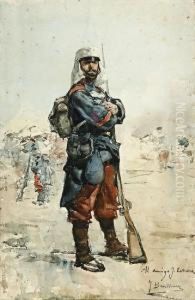 Un Soldado by Jose Benlliure Y Gil