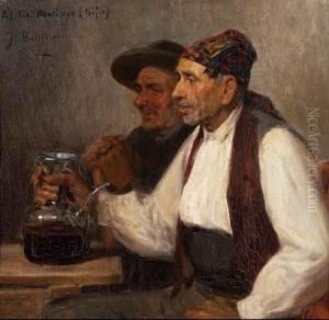 Valencianos (boceto) by Jose Benlliure Y Gil