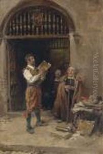 A Good Tale by Jose Benlliure Y Gil