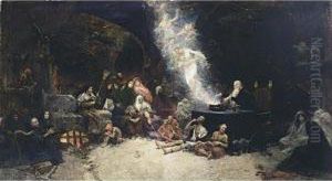A Witches' Sabbath by Jose Benlliure Y Gil
