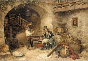 The Musician's Apprentice by Jose Benlliure Y Gil