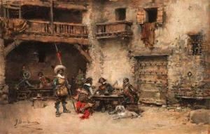 Waiting For The Bullfight by Jose Benlliure Y Gil