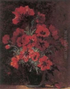 Vase With Poppies