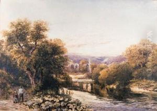 Bolton Abbey, Yorkshire; And Westham Church, Pevensey, Sussex - view 1