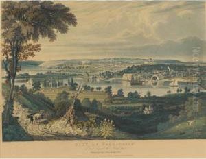 City Of Washington From Beyond The Navy Yard (d. 422)