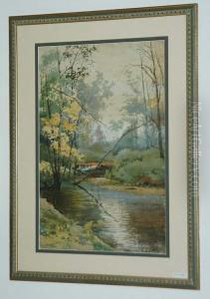 Flusslandschaft. - view 1