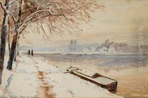Wintered River Bank