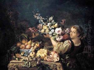 Still-Life 1669-75 by Abraham Brueghel