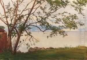 View Of Bobylsk by Albert Nikolaivich Benua