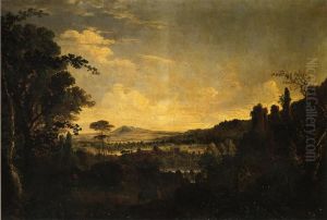 Distant View of Mount Soracte, near Rome by George Loring Brown