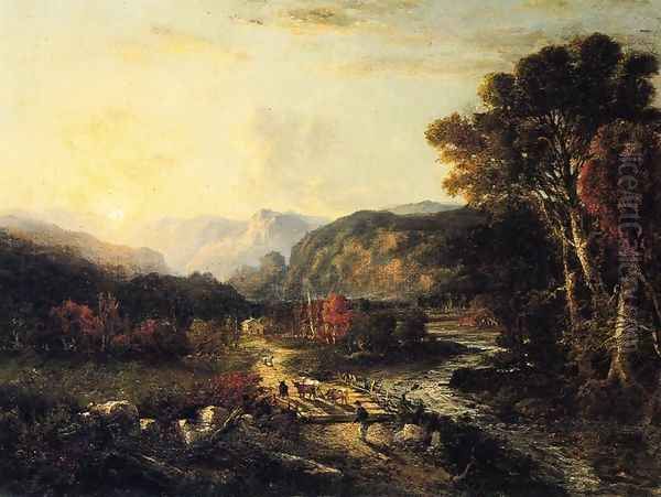 Sunrise, White Mountains, New Hampshire - view 1