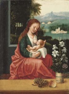 The Virgin And Child by Ambrosius Benson