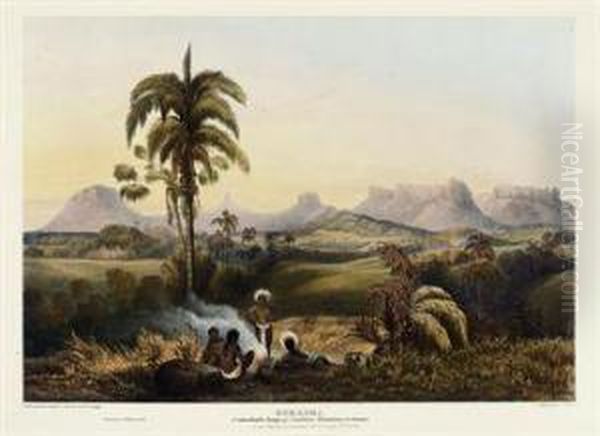 Views In The Interior Of Guiana: Map Of Guayana - view 1