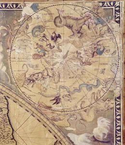 The top right section of 'Nova Totius Terraum Orbis Tabula' by Joan Blaeu
