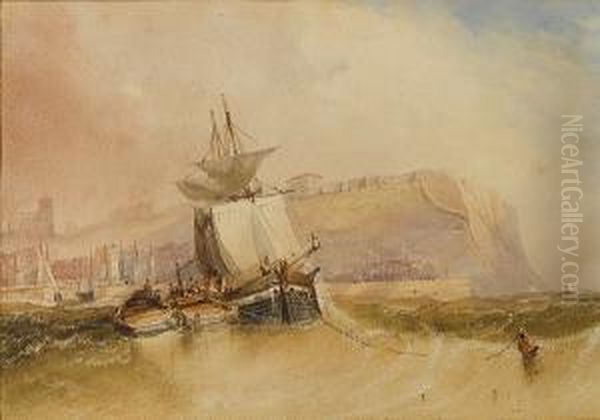 Shipping Off A Coast - view 1