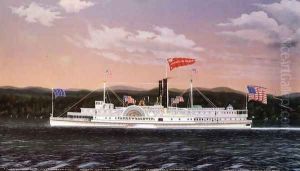 Steamboat "James W. Baldwin" by James Bard
