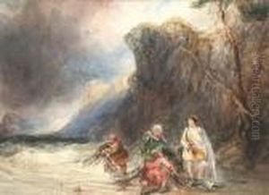 Hauling The Nets by Charles Bentley