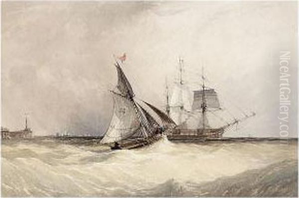 Shipping Off A Pier - view 1