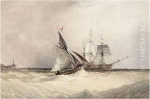 Shipping Off A Pier