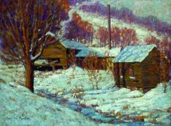 Saw Mill At Shady, New York - view 1