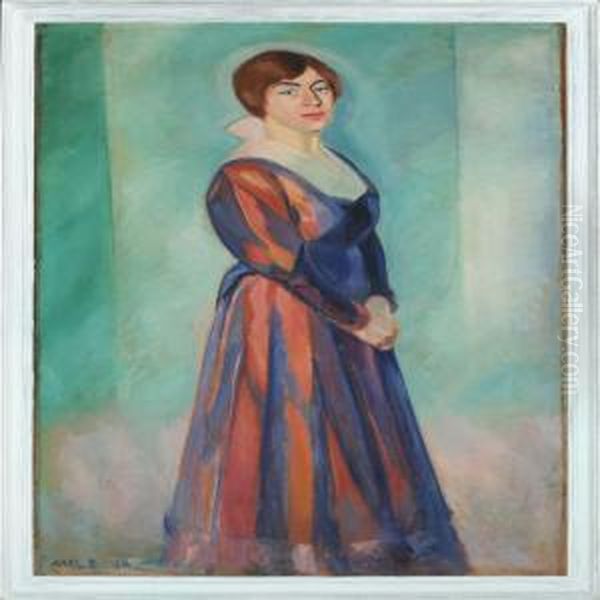 Interior With Dressedwoman - view 1