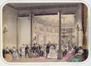 The Salon and Rotunda of the Establishment, Vichy by Charles Bour