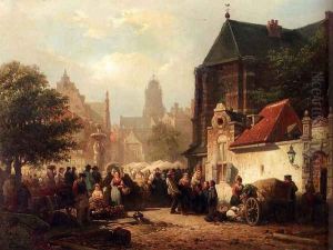 A Market Day In Zaltbommel