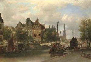 Canal scene, Amsterdam