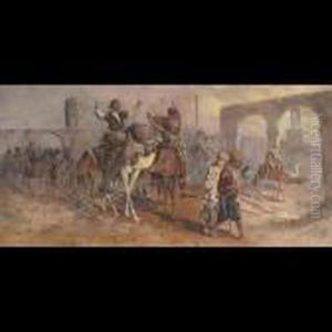 Arabian Market by Joseph-Austin Benwell