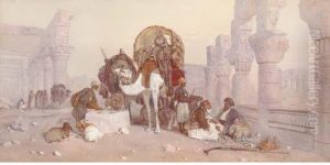 Watering The Camels