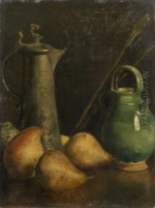 Nature Morte Au Pichet Et Aux Poires