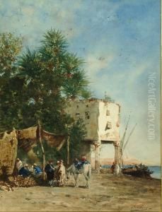 Marchands Pres Du Rivage