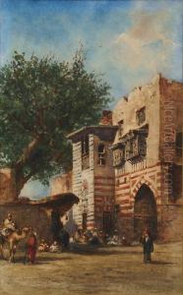 Place Animee Devant Le Palais - view 1