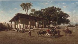 Arab Riders Setting Off