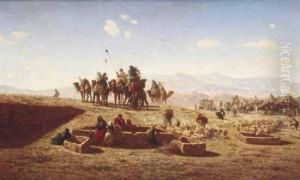 < Puits De Jacob, Entre Kan Leban Et Naplous, Syrie >. < Puits De Jacob, Entre Kan Leban Et Naplous, Syrie >.
