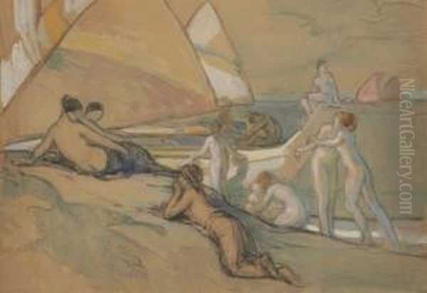 Les Baigneuses - view 1