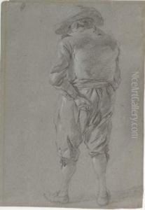 Study Of A Man Wearing A Hat