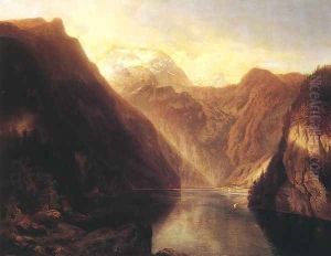 Alpesi to, 1853 by Sandor Brodszky