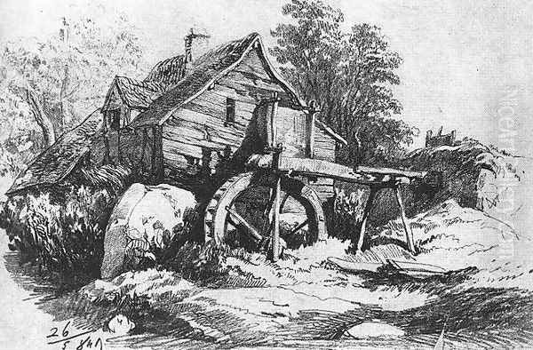 Malom, 1858 - view 1