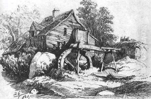 Mill by Sandor Brodszky
