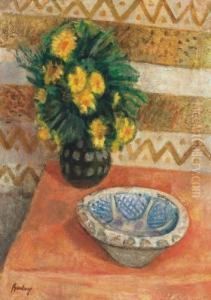 Still-life With Flowers by Robert Bereny