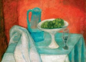 Still Life Of Grapes by Robert Bereny