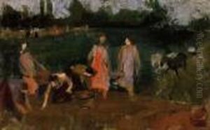 Potato Pickers by Robert Bereny
