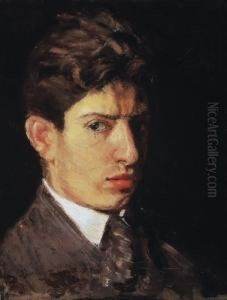 White-collared Boy, About 1904